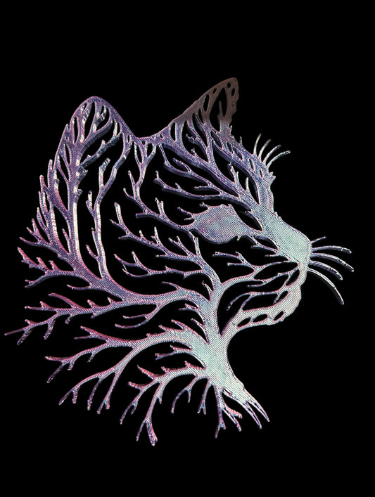 Wandbild Katze